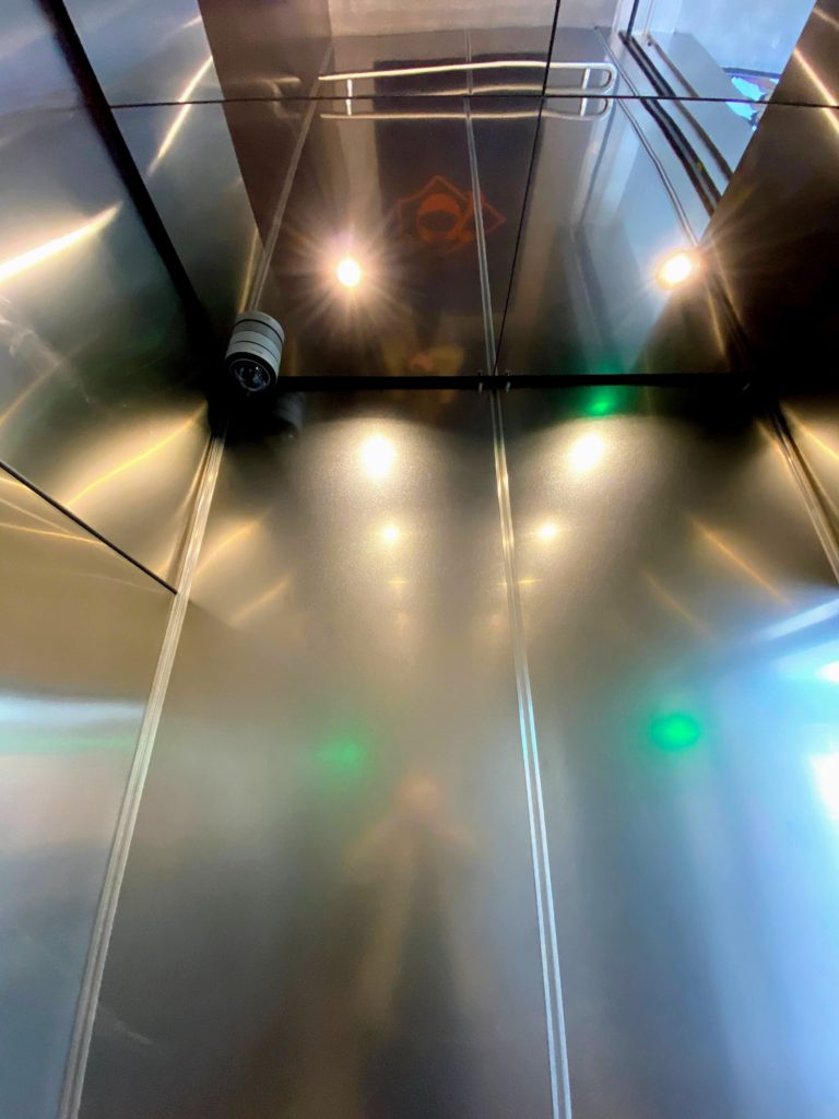 CCTV installed in elevator Apartments in Los Angeles